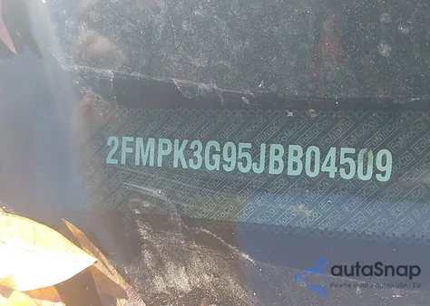 2018 Ford Edge Se from USA, damaged, VIN 2FMPK3G95JBB04509